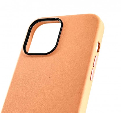 Чехол для iPhone peach color 